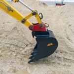 Tieflöffel für Minibagger – ein Beispiel für das große Baggerlöffel-Sortiment