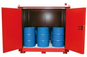 F90 Brandschutz-Container