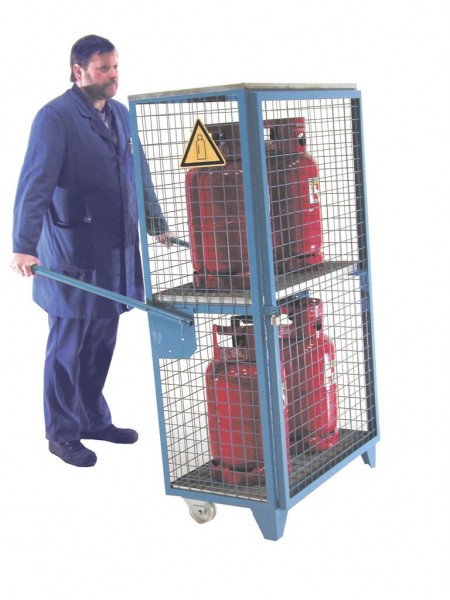 Mobiles Gasflaschen-Depot GFD-R-4 für 4 11kg-Gasflaschen