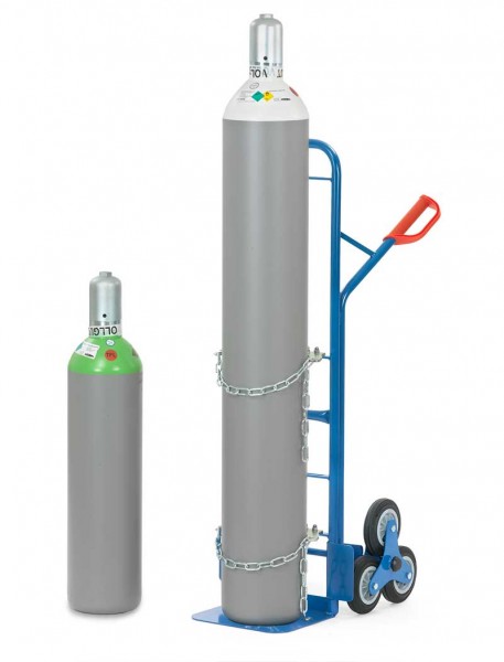Fetra Gasflaschen-Treppenkarre 51325 für Stahl-Gasflaschen