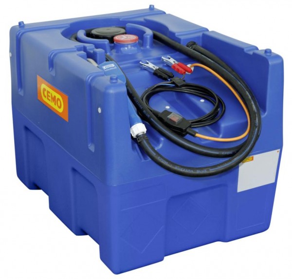 Cemo Blue-Mobil Easy 200-Liter AdBlue® Tankanlage mit Tauchpumpe CENTRI SP 30 + Automatik-Zapfventil